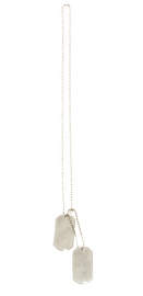 WWII Dog Tag Set - repro