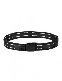 LASERCUT BELT WITH YKK QUICK RELEASE BUCKLE - Mil-Tec - BLACK