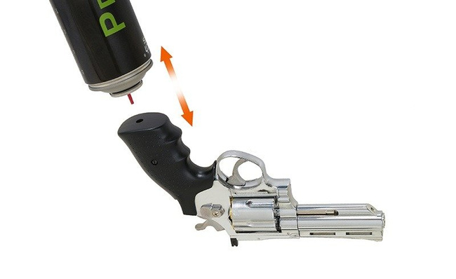 HG-132C Revolver Replica Green Gas – 6" Version / 0.63 J - HFC