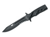 FKMD Combat Survival Knife Leonida Black Knife