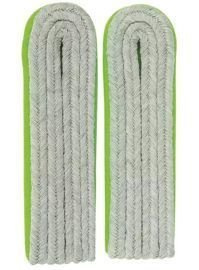 German WWII Green Epaulets Officer SL