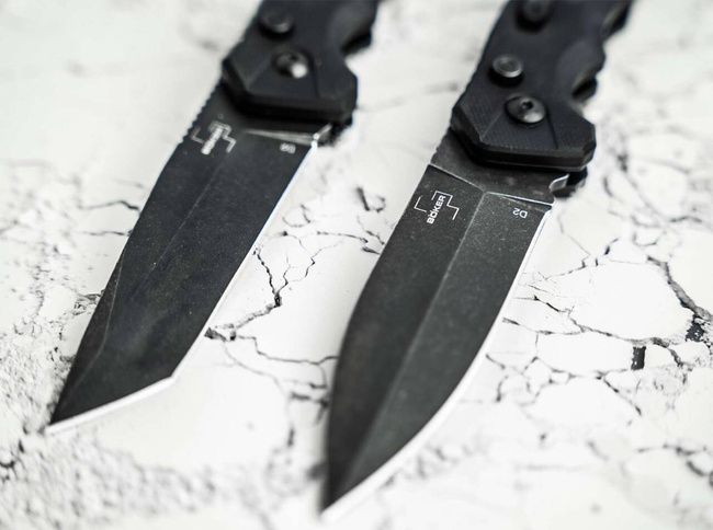 AUTOMATIC KNIFE INTENTION II DAGGER - BOKER PLUS