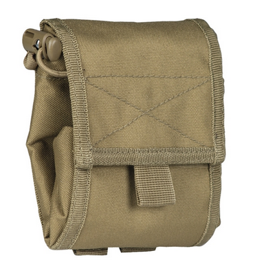 COLLAPSIBLE EMPTY SHELL POUCH - Mil-Tec - COYOTE