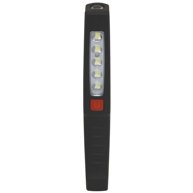 LED Penlight, magnet, clip, rechargeable, black