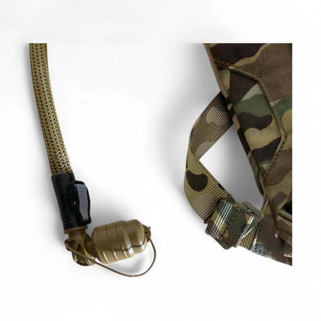 Insulated Hydration Pack – Rider – TPU Bladder – British Army Military Surplus UK – MTP Camo – 3L – Used