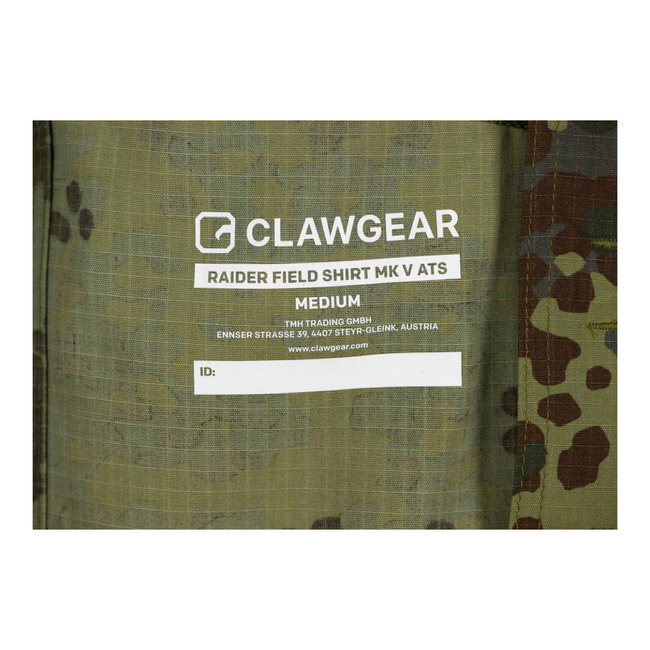 RAIDER MK V ATS FIELD SHIRT - CLAWGEAR - FLECKTARN