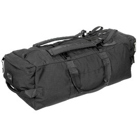 Combat bag with defect, black - Military surplus from British Army - Used