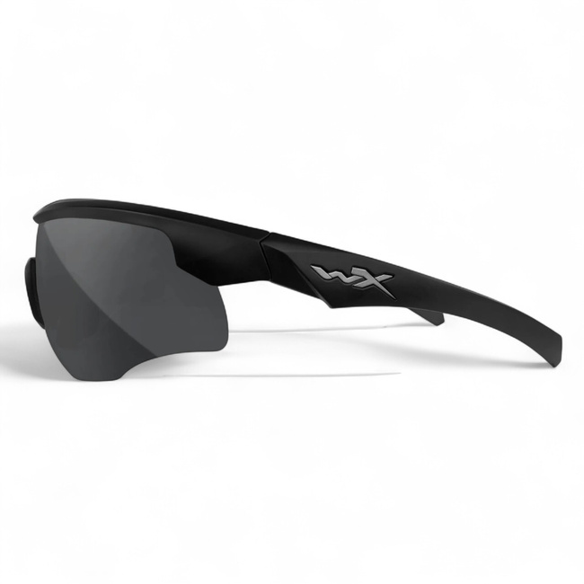 Glasses - Wileyx - ROGUE COMM Grey/Clear/Rust Matte Black Frame