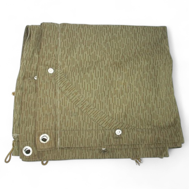 East Ger.Camo Shelter Half Like New/used