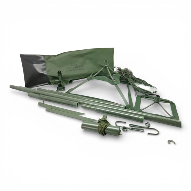 Camouflage Net Support Equipment - German Army Military Surplus - OD Green - In Good Condition