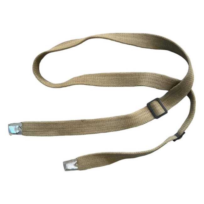 GUN SLING - KHAKI - 170 CM - ROMANIAN ARMY MILITARY SURPLUS - IN GOOD CONDITION