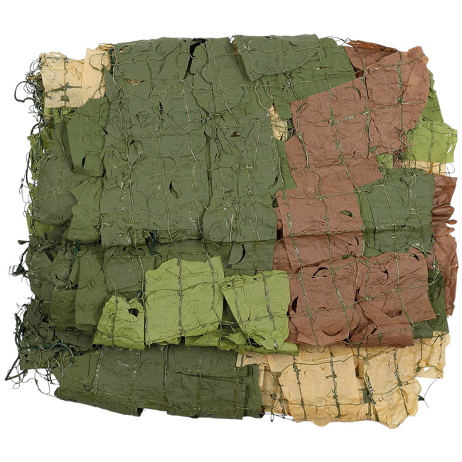 CAMOUFLAGE NETTING - BRITISH ARMY MILITARY SURPLUS  - WOODLAND CAMO - 6X3 M - LIKE NEW
