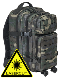 Backpack US Cooper LASERCUT medium - Darkcamo