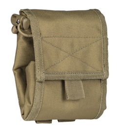 COLLAPSIBLE EMPTY SHELL POUCH - Mil-Tec - COYOTE