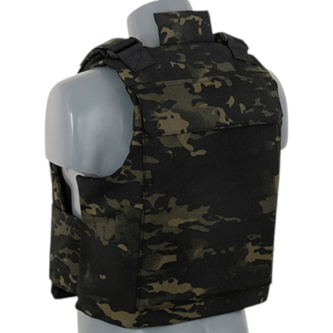 Standard Tactical Vest with Soft Dummy Ballistic Inserts - Delta Soft Body Armor - MB Camo - 8FIELDS