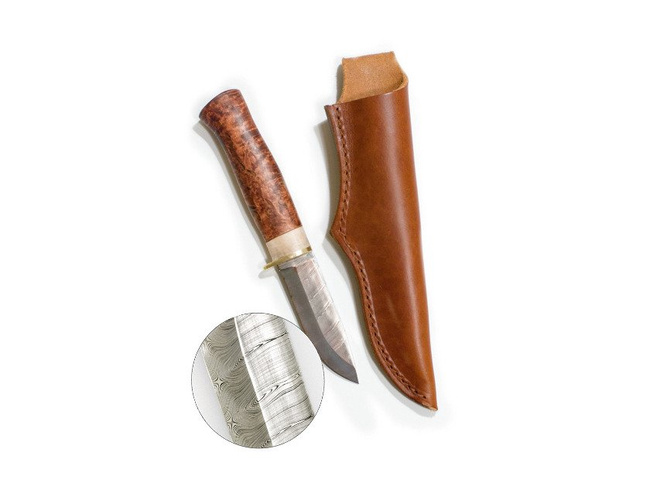 Karesuando Hunter 8 Damascus Knife