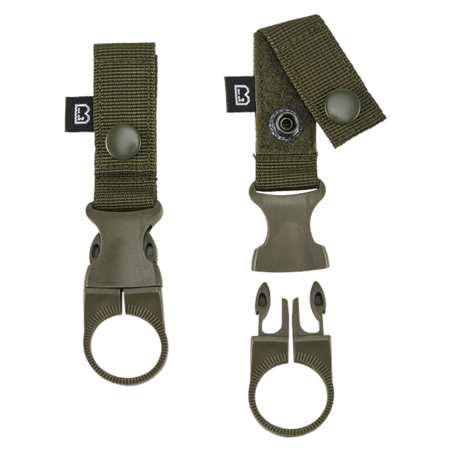 BELT HOLDER FOR BOTTLE - MOLLE - 2 PCS - OLIVE - BRANDIT