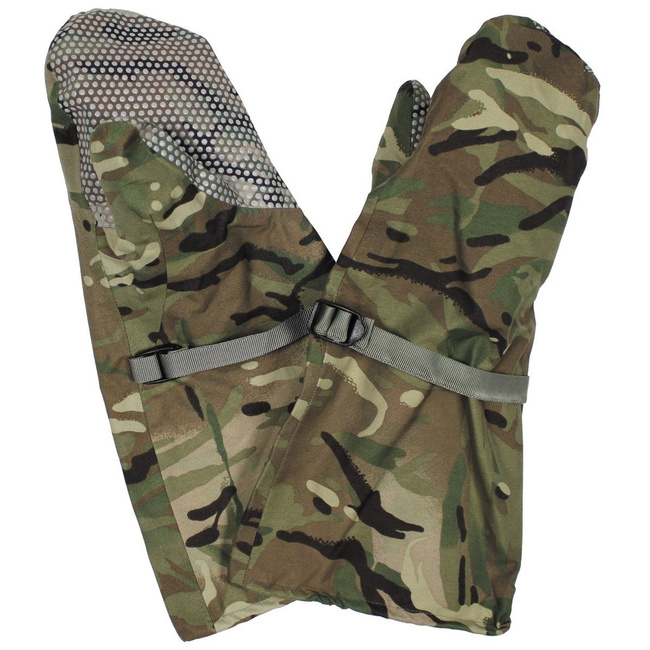 GB Mittens, outer, ECW, MTP camo, like new, GORE-TEX