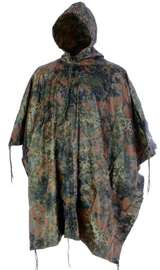 WET WEATHER PONCHO - RIPSTOP - Mil-Tec - FLECKTARN