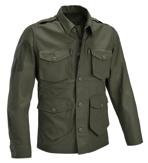 DEFCON 5 PANTHER JACKET RIP STOP POLYCOTTON OD Green