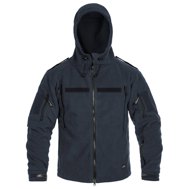 WINTER FLEECE JACKET - PATRIOT - HELIKON TEX - NAVY BLUE - WITHOUT EMBLEMS - JANDARMERY/ANP/FIREBRIGADE