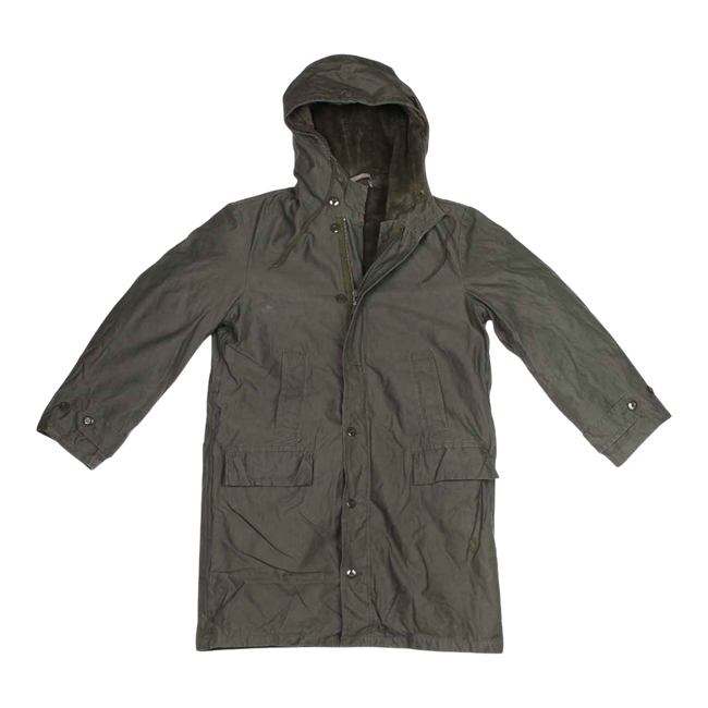 Bundeswehr Long Parka Jacket - Olive - Like New