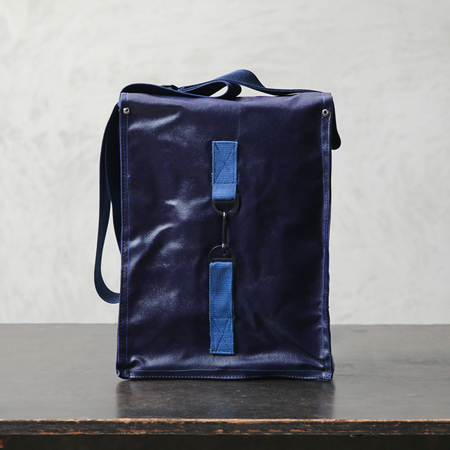 Shoulder BAG FOR GAS MASK (MCG) - BLUE - MILITARY SURPLUS ROMANIAN ARMY