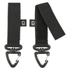 BELT CARABINER WITH LOOP - MOLLE - 2 PCS - BLACK - BRANDIT