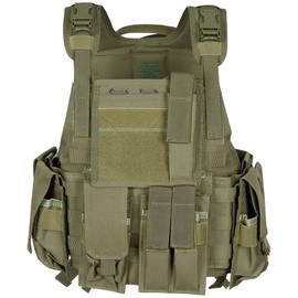 Tactical Vest "Ranger" Modular, Olive Darb-MFH