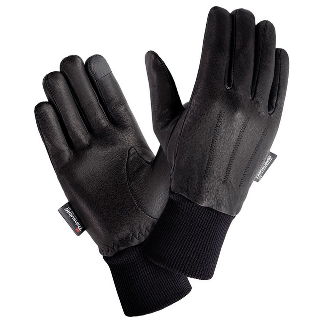 GLOVES MAGNUM RONIN - BLACK LEATHER