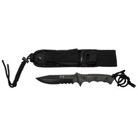 Fighting Knife, "Cobra", with black nylon sheath