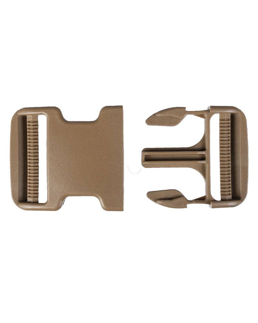 LARGE BUCKLE - 8.6 x 5.8 CM - Mil-Tec - COYOTE