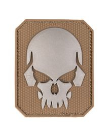 DARK COYOTE PVC SKULL 3D PATCH W.HOOK&LOOP CLOSURE