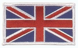 PATCH UNITED KINGDOM 50 x 85 MM