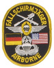 PATCH GERMAN - U.S. PARATROOPERS 100 x 80 MM