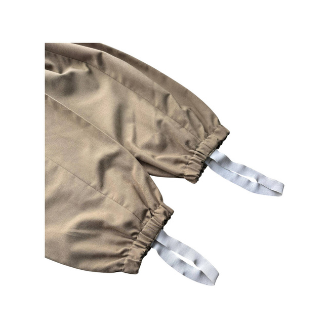 Pants with elastic - Romanian Army Military Surplus - Brown/Olive - in good condition