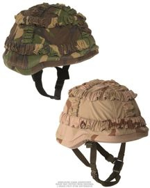 DUTCH ′FRITZ′ HELMET COVER USED