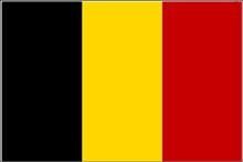 FLAG (91 x 152) cm BELGIUM