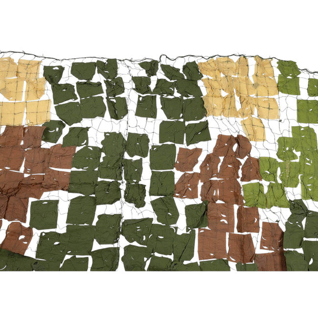 CAMOUFLAGE NETTING - BRITISH ARMY MILITARY SURPLUS  - WOODLAND CAMO - 6X3 M - LIKE NEW