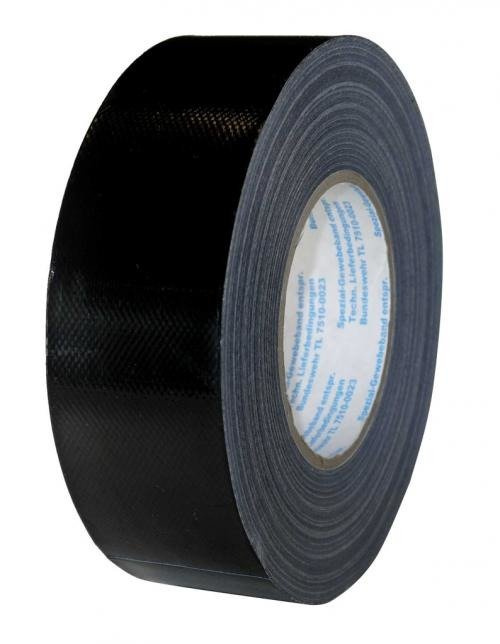 FABRIC TAPE 50 MM x 50 M black