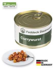 CANNED CURRY-WURST 400GR