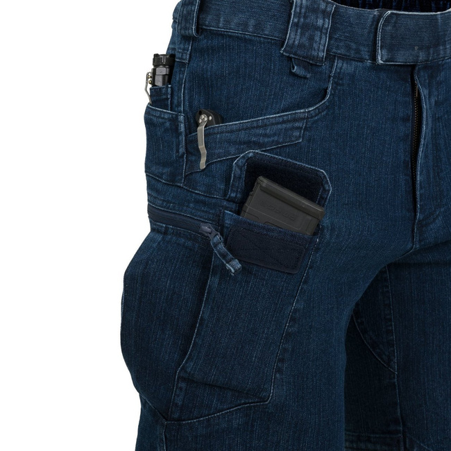 URBAN TACTICAL SHORTS - UTS® - 8.5" - DENIM STRETCH - Helikon-Tex®