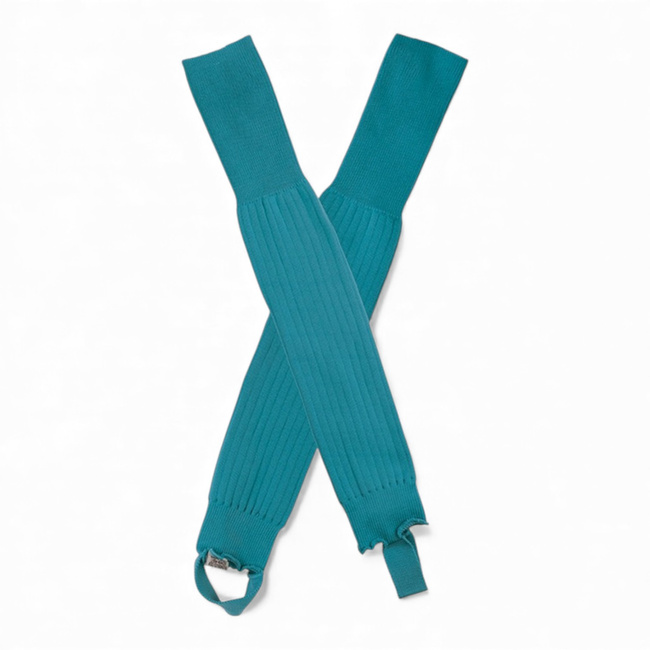 Football Socks - German Army BW Military Surplus - Light Blue - Like New