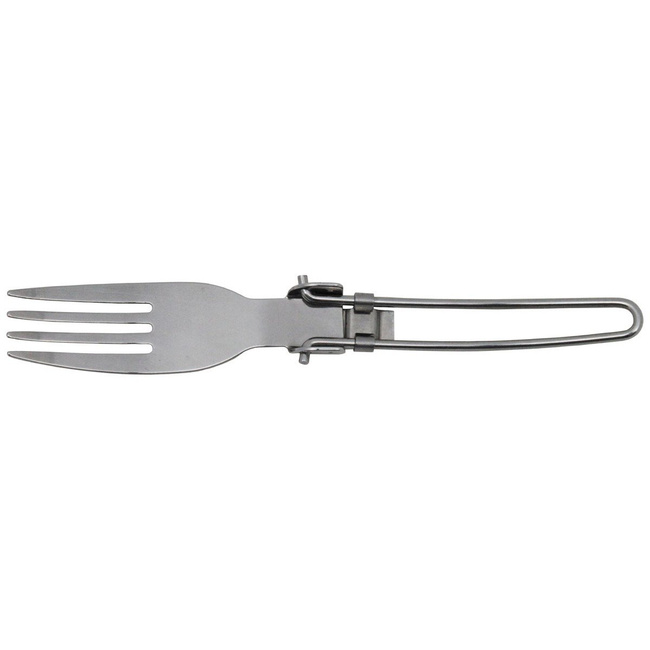 Fork, foldable, stainless steel