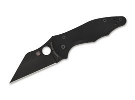 YOJIMBO II POCKET KNIFE - ALL BLACK - SPYDERCO