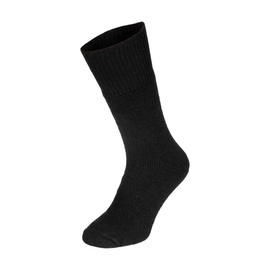 WINTER SOCKS WITH TERRY SOLE - DUTCH ARMY MILITARY SURPLUS - BLACK - USED