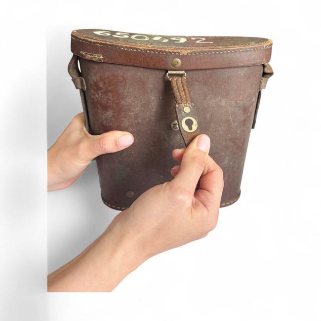 Soviet Binocular Case – USSR – Rare – Collectible – Romanian Army Military Surplus – In Good Condition