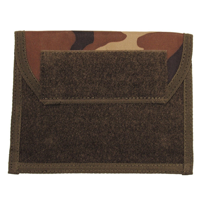 Chest Pouch w/velcro, "Molle", woodland