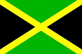 FLAG (91 x 152) cm JAMAICA