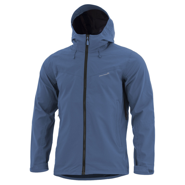 SHELL JACKET - WINDPROOF AND WATERPROOF - "MONLITE" - PENTAGON® - RAF BLUE